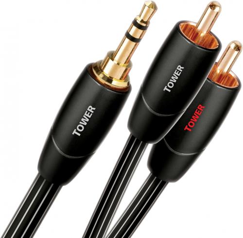 Кабель межблочный аудио AudioQuest Tower 3.5M-2RCA, 3.0 м