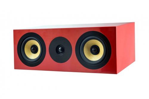 Акустика центрального канала Davis Acoustics Courbet C Red Gloss