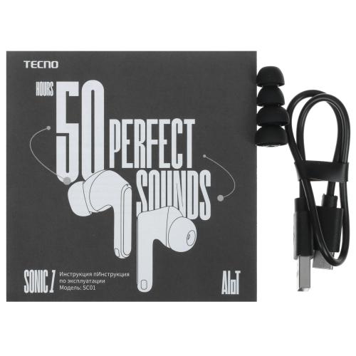 Наушники TECNO SC01 Sonic 1 Black