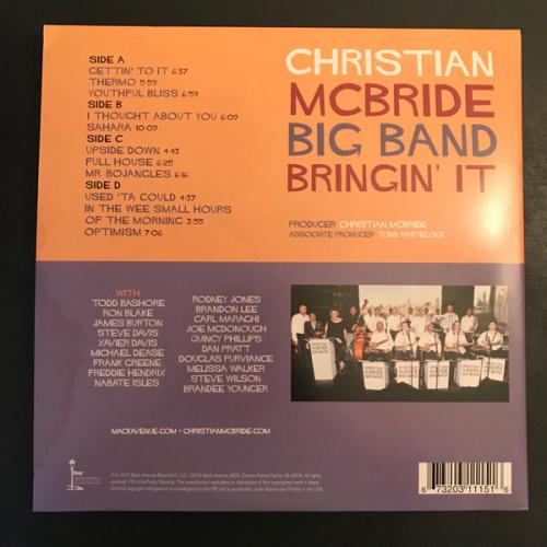 Виниловая пластинка Christian McBride - Bringin' It (Black Vinyl 2LP)