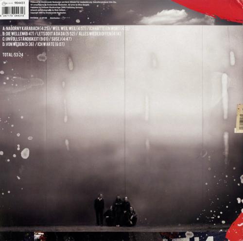 Виниловая пластинка Einsturzende Neubauten - Alles Wieder Offen (Black Vinyl 2LP)