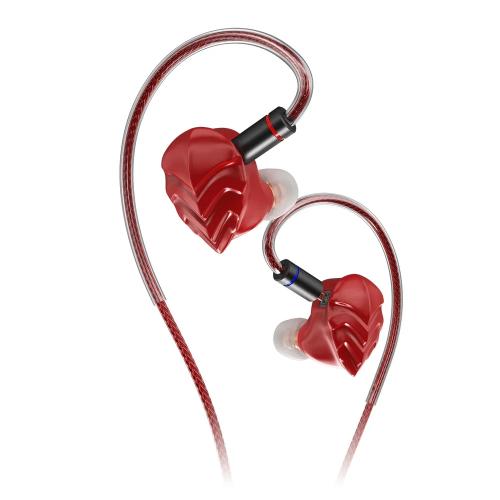 Наушники Hidizs MK12 x DucBloke 4.4mm Red
