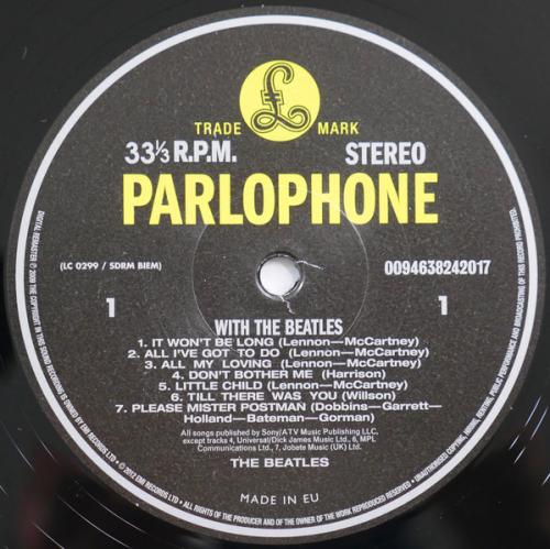 Виниловая пластинка The Beatles, With The Beatles (2009 - Remaster)