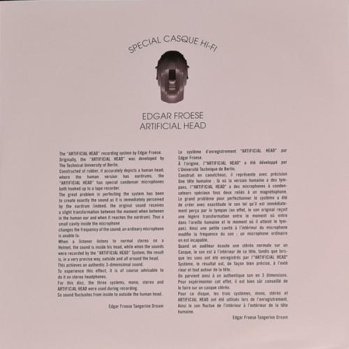 Виниловая пластинка Edgar Froese - Aqua (Coloured Vinyl LP)