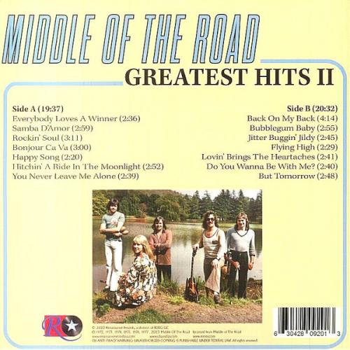 Виниловая пластинка Middle Of The Road - Greatest Hits II (Orange Vinyl LP)