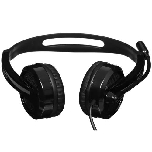 Наушники RAPOO H120-BL черный