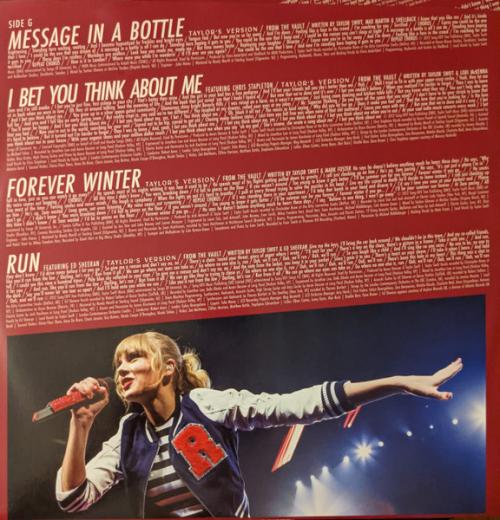 Виниловая пластинка Taylor Swift - Red (Taylor's Version) (Black Vinyl 4LP)