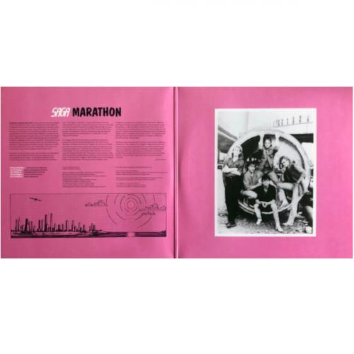 Виниловая пластинка Saga - Marathon (Black Vinyl 2LP)
