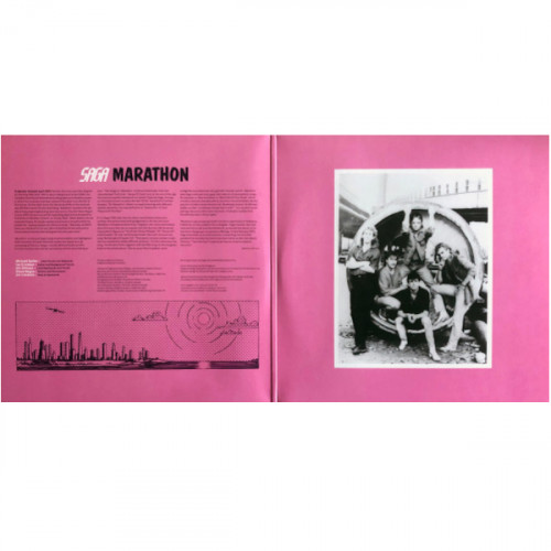 Виниловая пластинка Saga - Marathon (Black Vinyl 2LP)