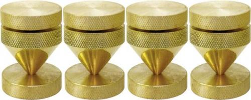 Демпферы с пятаками Dynavox 100818 gold
