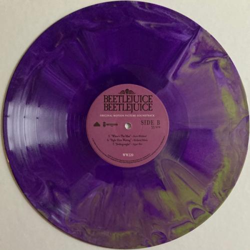 Виниловая пластинка OST - Beetlejuice Beetlejuice (Lime Green & Purple Hand Poured Vinyl 2LP)