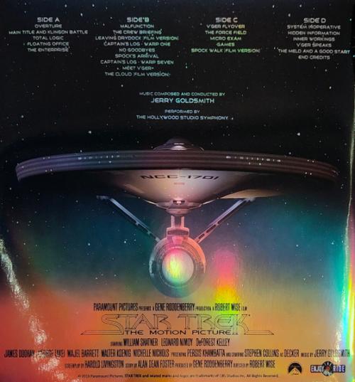 Виниловая пластинка OST - Star Trek (Jerry Goldsmith) (Limited Black Glitter Space Viny 2LP)