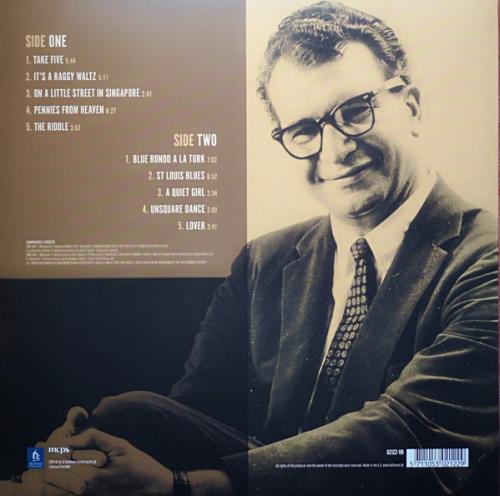 Виниловая пластинка Dave Brubeck - Take Five