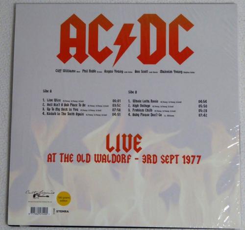 Виниловая пластинка AC/DC - Best Of Live At The Waldorf San Francisco September 3 1977