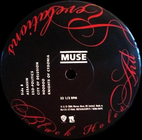 Виниловая пластинка Muse BLACK HOLES AND REVELATIONS (180 Gram)