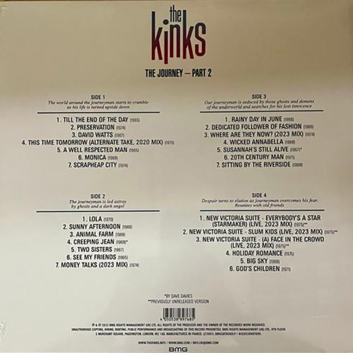 Виниловая пластинка The Kinks - The Journey - Pt. 2 (Black Vinyl 2LP)