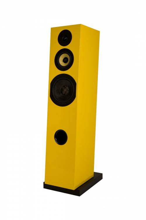 Напольная акустика Davis Acoustics Courbet 8 Yellow Gloss