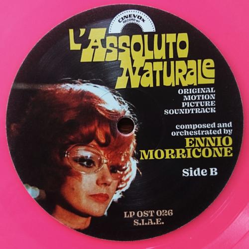 Виниловая пластинка Саундтрек - L'Assoluto Naturale (Ennio Morricone) (Coloured Vinyl LP)