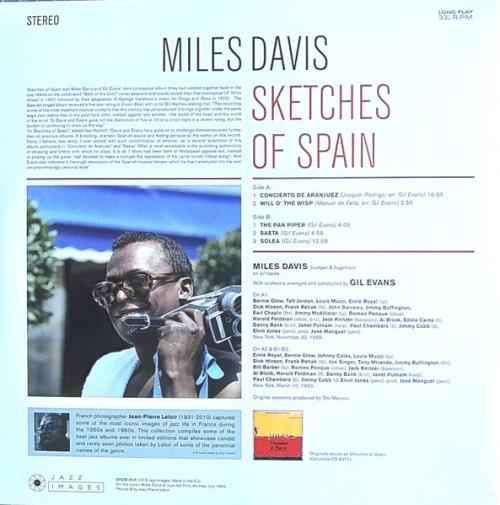 Виниловая пластинка Miles Davis - Sketches Of Spain (Black Vinyl LP)