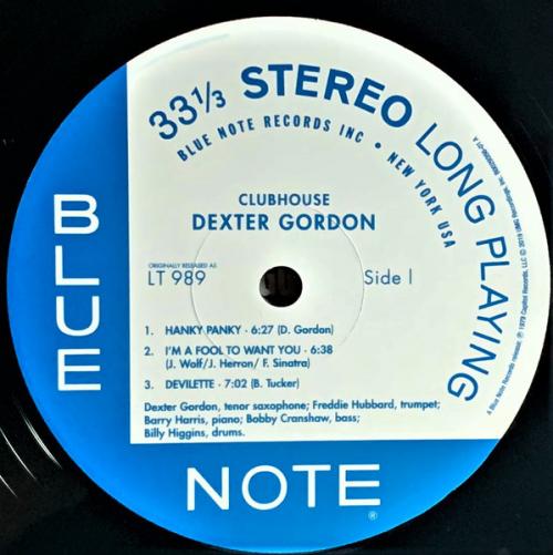 Виниловая пластинка Gordon, Dexter, Clubhouse