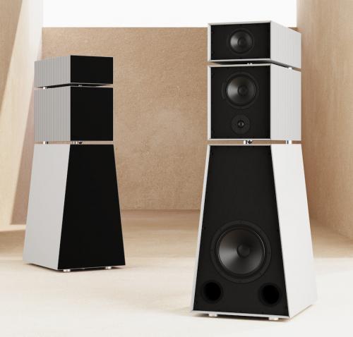 Напольная акустика Goldmund Theia Passive Silver Grey
