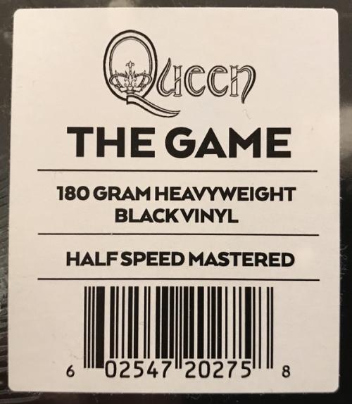 Виниловая пластинка Queen, The Game