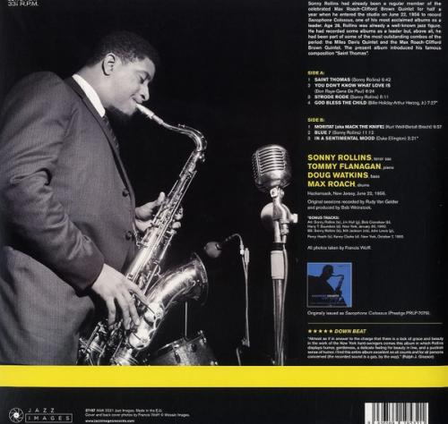 Виниловая пластинка Sonny Rollins - Saxophone Colossus (BlackVinyl 1LP)
