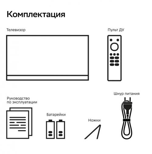 LED телевизор Sber SDX-43F3011