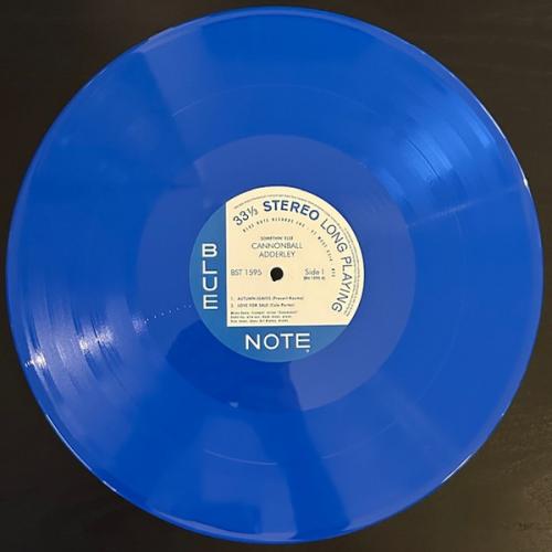 Виниловая пластинка Cannonball Adderley - Somethin' Else ((Limited Indie Blue Vinyl LP)