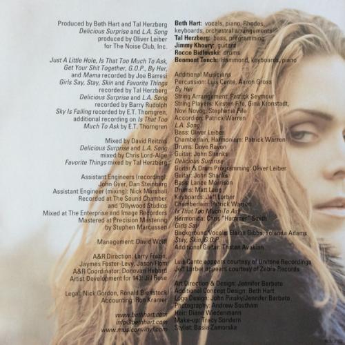 Виниловая пластинка HART BETH - SCREAMIN FOR MY SUPPER (2LP)