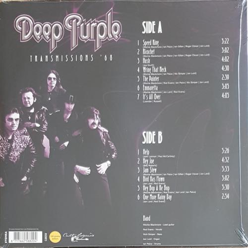 Виниловая пластинка DEEP PURPLE - TRANSMISSIONS '68 (LP)