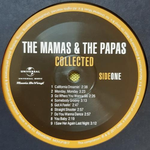 Виниловая пластинка The Mamas & The Papas - Collected (Black Vinyl 2LP)