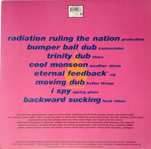 Виниловая пластинка Massive Attack, No Protection