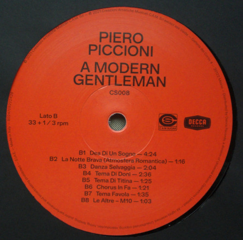 Виниловая пластинка Саундтрек - A Modern Gentleman - The Refined And Bittersweet Sound Of An Italian Maestro (Piero Piccioni) (Black Vinyl 2LP)
