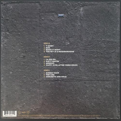 Виниловая пластинка Foo Fighters CONCRETE AND GOLD