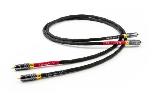 Кабель межблочный аудио Tellurium Q Black II RCA 1,0м