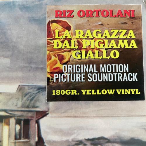 Виниловая пластинка Саундтрек - La Ragazza Dal Pigiama Giallo (Riz Ortolani) (Coloured Vinyl LP)