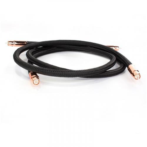 Кабель межблочный аудио AudioQuest Black Beauty RCA-RCA 1 м