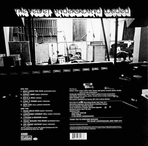 Виниловая пластинка The Velvet Underground - Loaded (Alternate Version) (Crystal Clear Vinyl LP)