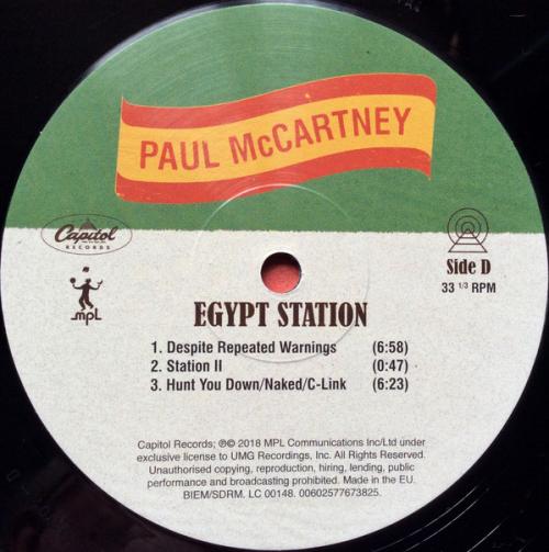 Виниловая пластинка McCartney, Paul, Egypt Station (deluxe)