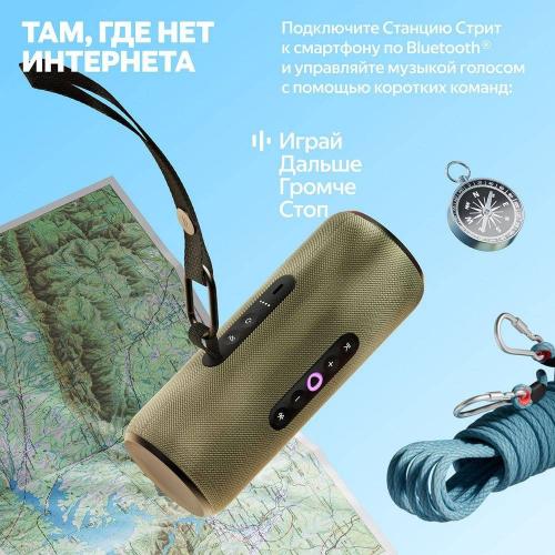 Умная колонка Яндекс Станция Стрит Зеленый