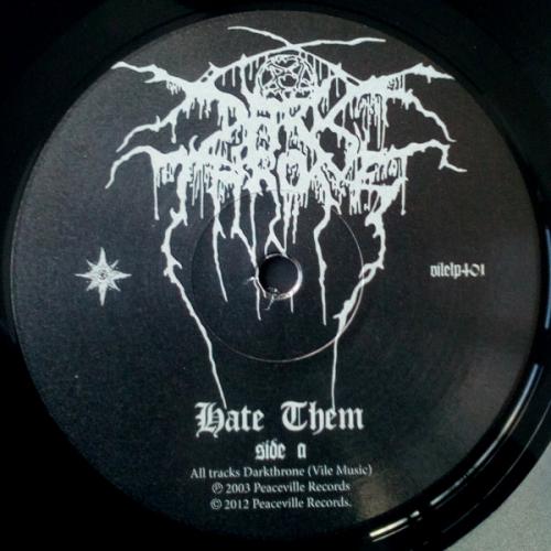 Виниловая пластинка Darkthrone - Hate Them (Black Vinyl LP)