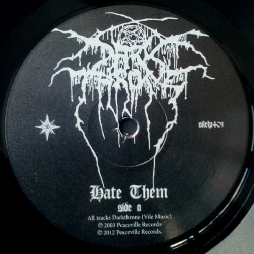 Виниловая пластинка Darkthrone - Hate Them (Black Vinyl LP)