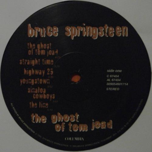 Виниловая пластинка Springsteen, Bruce, The Ghost Of Tom Joad (Limited Black Vinyl)