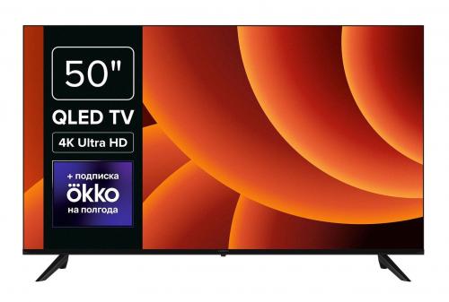 QLED телевизор Rombica 50MT-UDG54G