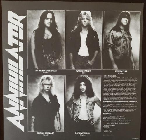 Виниловая пластинка Annihilator — ALICE IN HELL (LP)