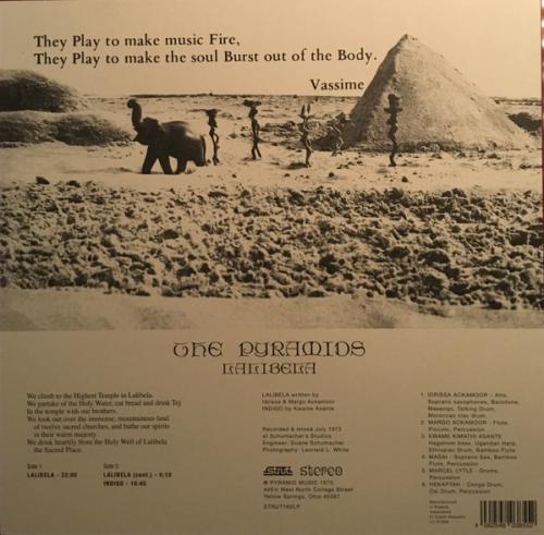 Виниловая пластинка The Pyramids - Lalibela (Black Vinyl LP)