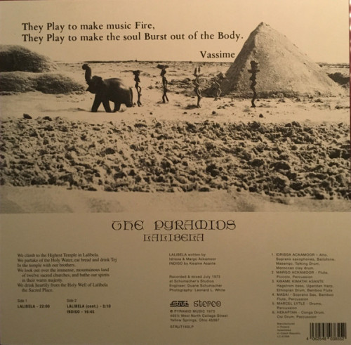 Виниловая пластинка The Pyramids - Lalibela (Black Vinyl LP)