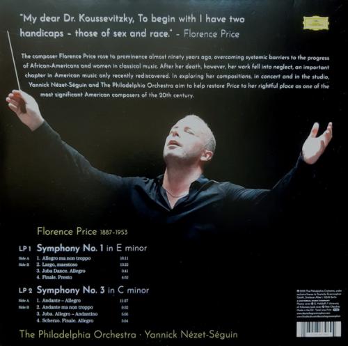 Виниловая пластинка Yannick Nezet-Seguin - Price: Symphonies Nos.1 & 3 (Black Vinyl 2LP)