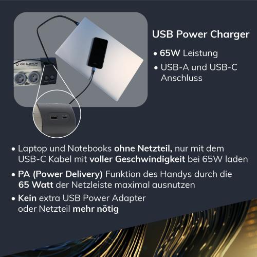 Разветвитель питания Oehlbach STATE OF THE ART XXL Power Socket 907 (D1C17031)